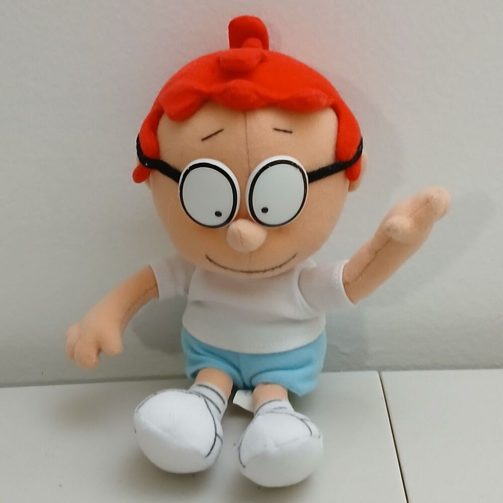 Vintage 1999 Stuffins Sherman Stuffed Plush Animal Rocky & Bullwinkle Toy